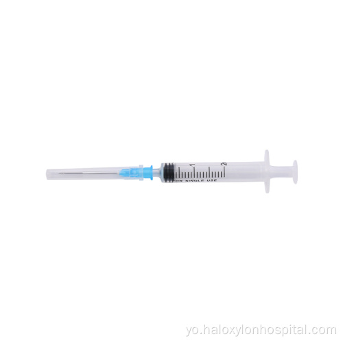 3-apakan syringe ara ẹni ti ara ẹni ti ara ẹni